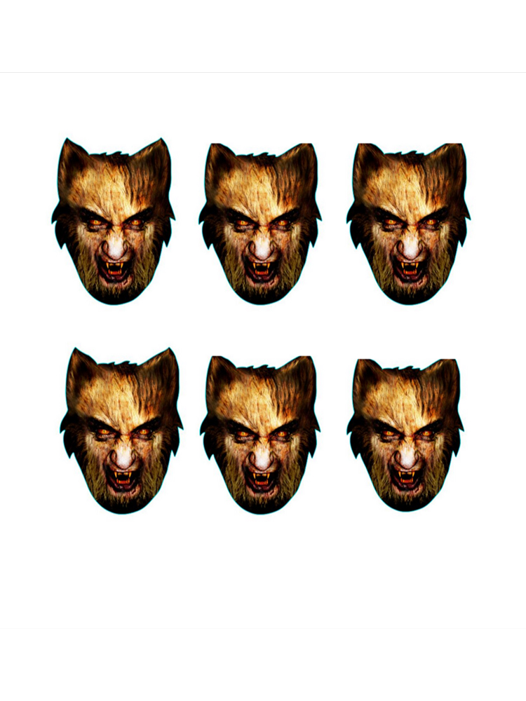 Werewolf Six Pack Face Mask 