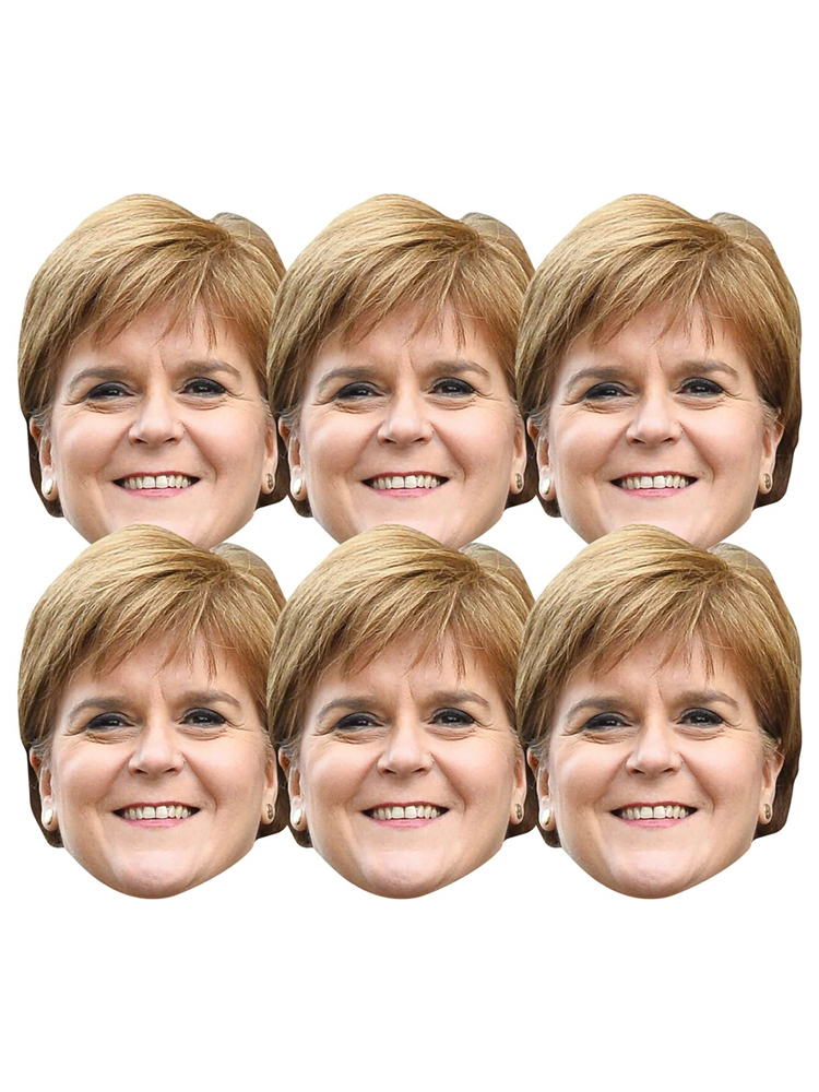 Nicola Sturgeon Politician 6 Pack Includes Tabs and Elastic