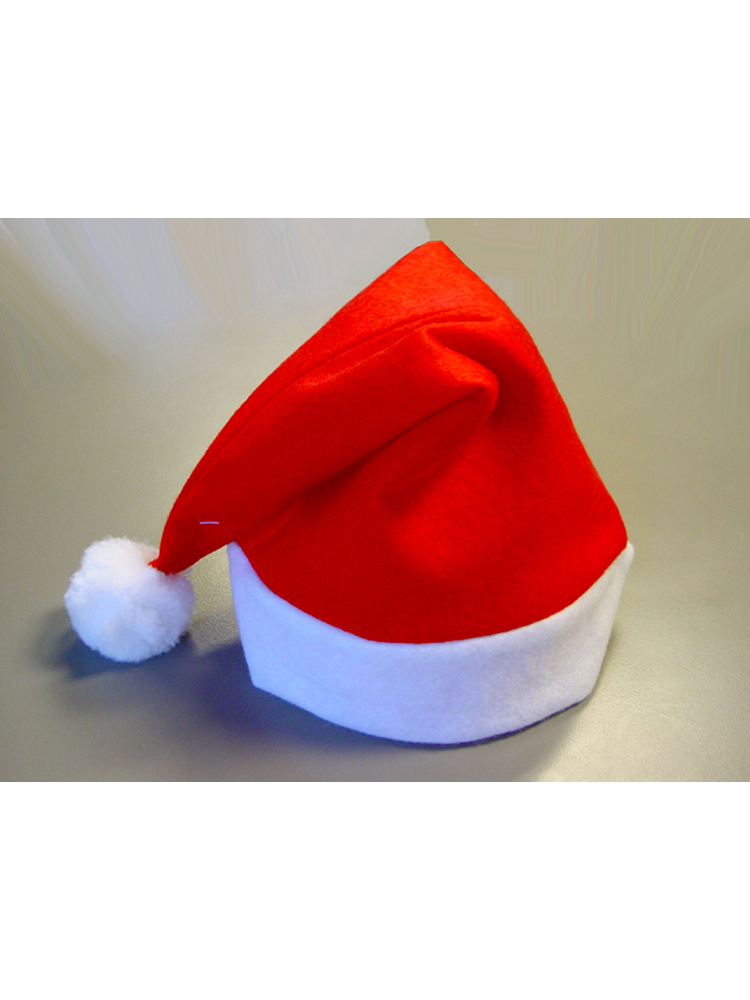 Santa Red Felt Hat - SPECIAL OFFER - (12 Hats in total) 