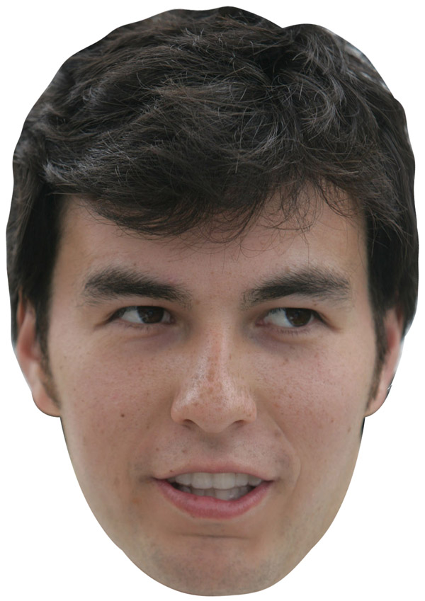 Sergio Perez Mask