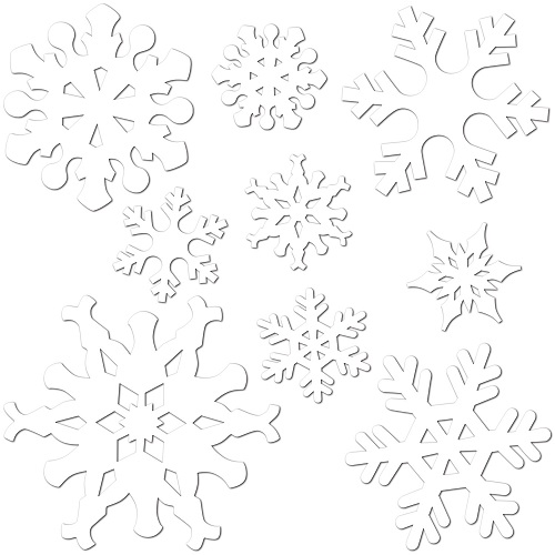 Snowflake Cutouts 