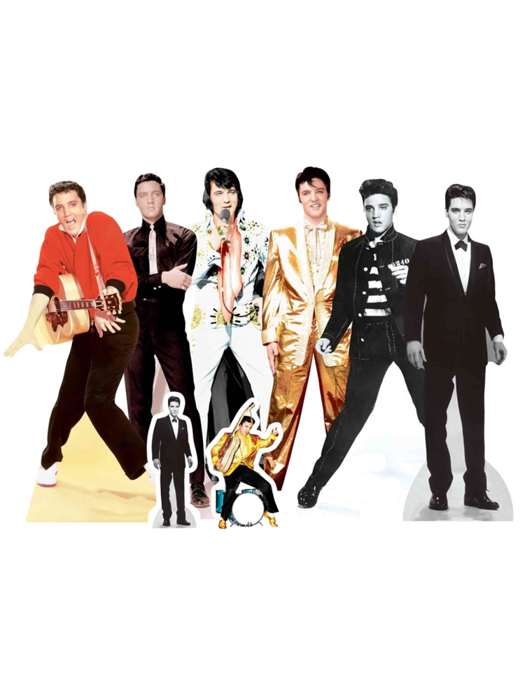 Elvis Presley Small Cardboard Cutouts 