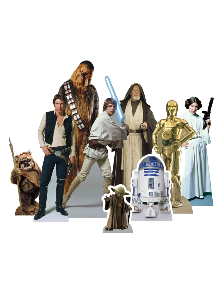 TT012 Star Wars (Heroes) Table Tops - 9 Cut outs