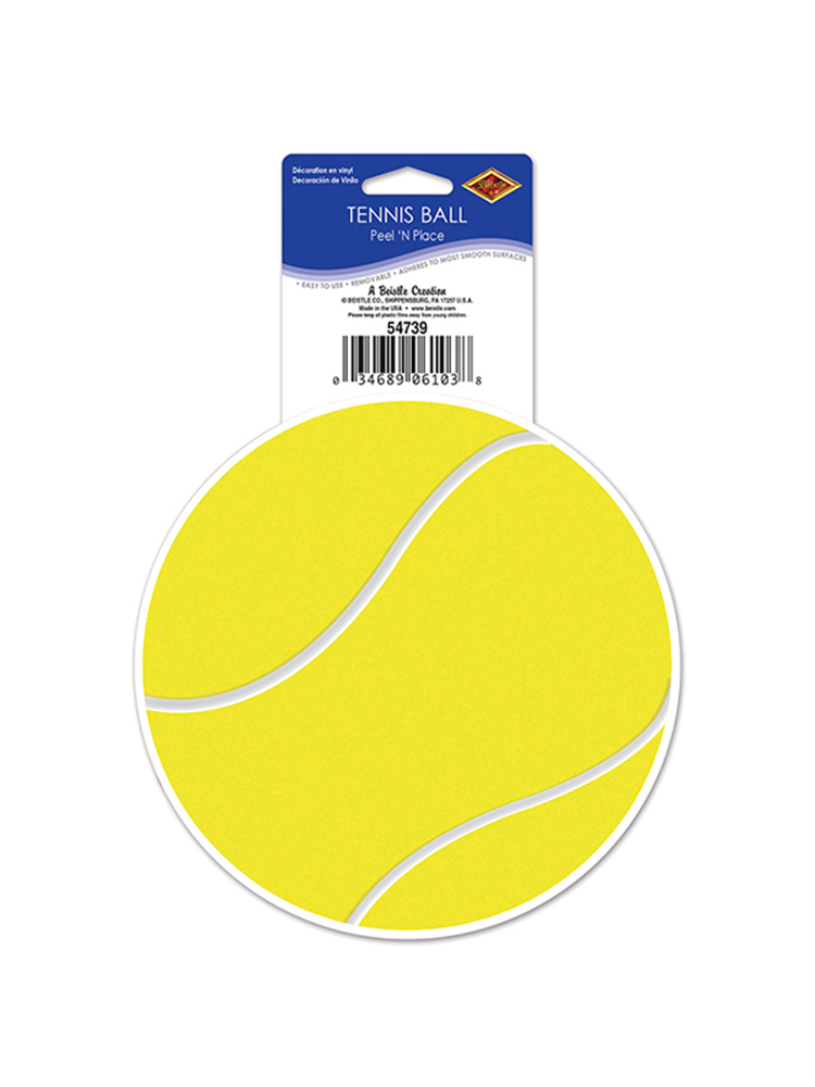 Tennis Ball Peel 'N Place 5¼" 