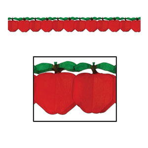 Tissue Apple Garland