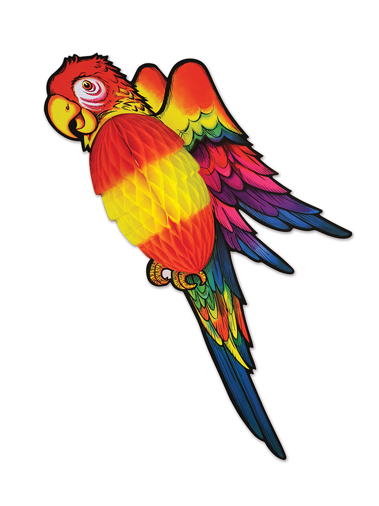 Tissue Parrot Decoration