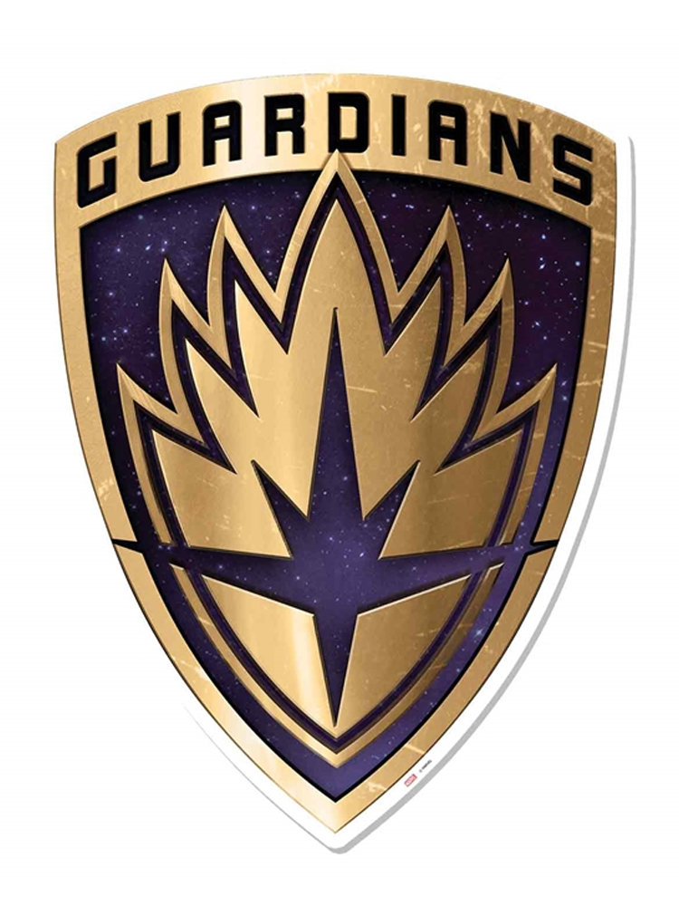 Guardians of the Galaxy Vol 2 Emblem Wall Mounted Cardboard Cut Out (WMCCO)
