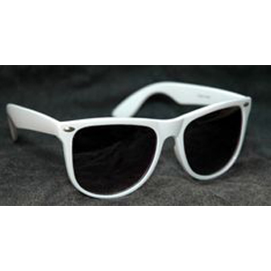 White Wayfarer Sunglasses