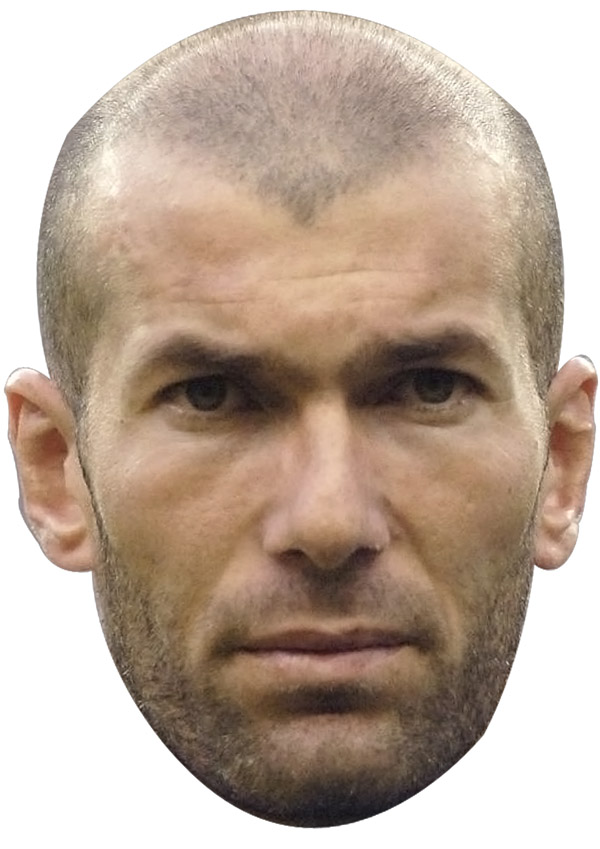 Zinedine Zidane Mask