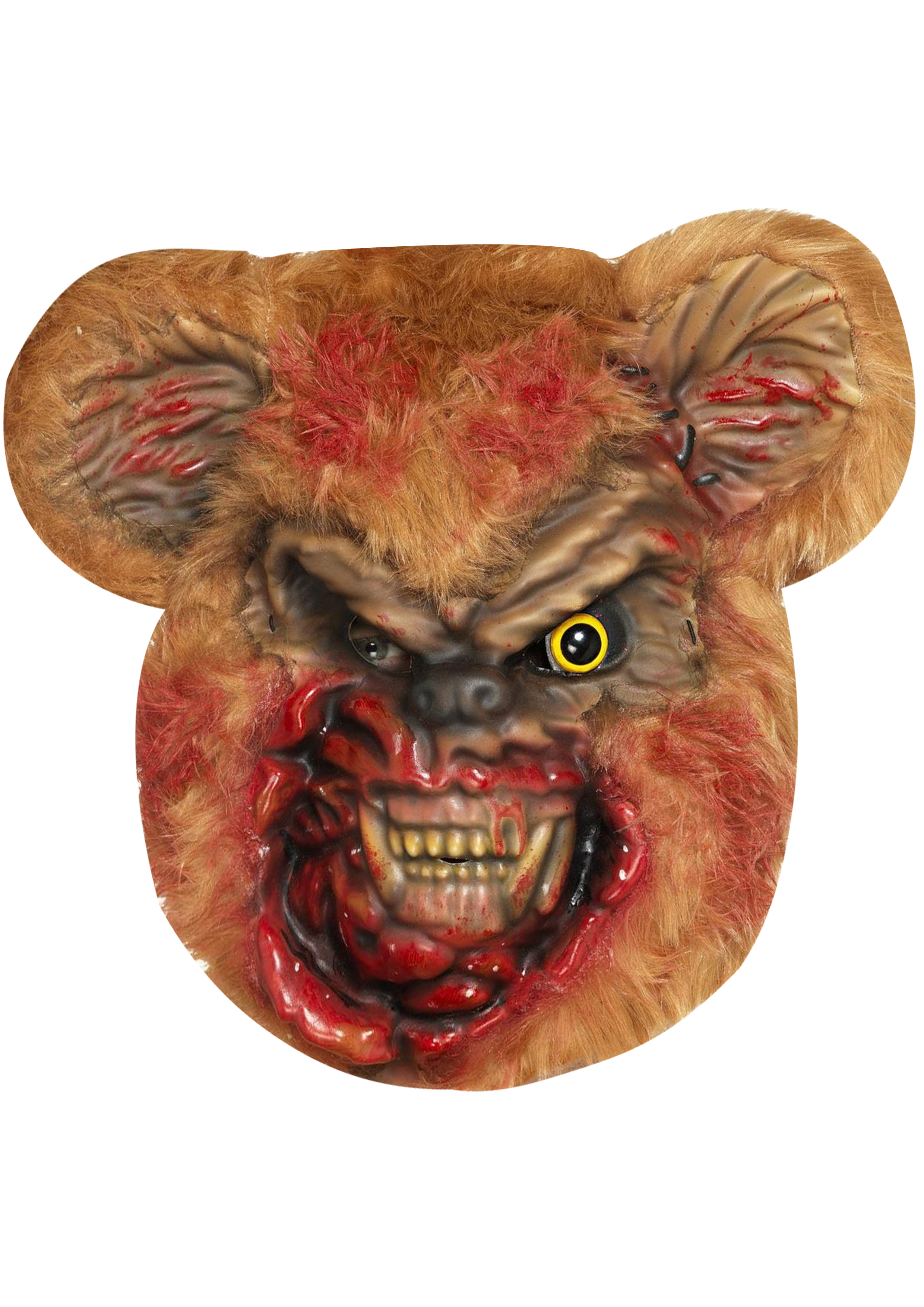 Zombie Teddy - Cardboard Mask