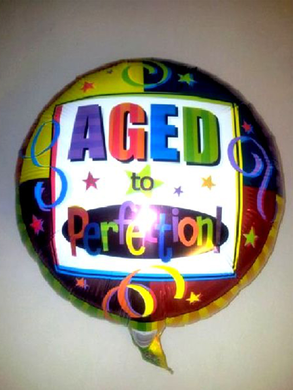 Foil Balloon AGED TO PERFECTION