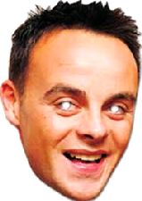 Ant McPartlin Face Mask.