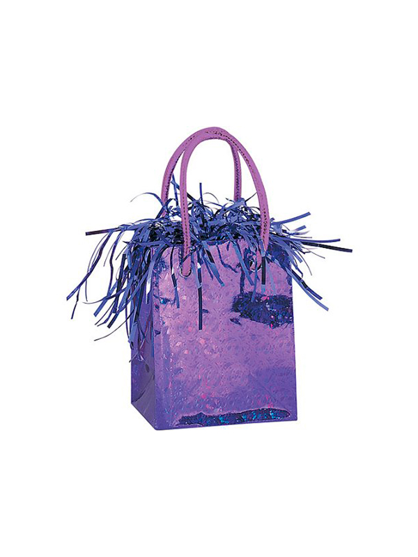 Balloon Weight Mini Handbag Purple