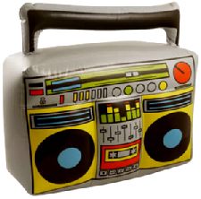 Inflatable Ghetto Blaster