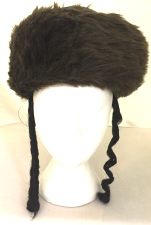 Deluxe Jewish Chassidic Hat - Brown