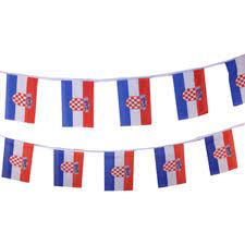 Croatia Bunting 6m 20 Flag