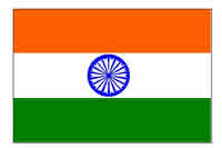 India Flag 5ft x 3ft  With Eyelets For Hanging