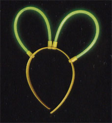 Glow In The Dark Headbopper Bunny Ears 