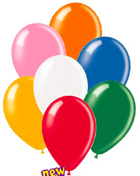 Balloons Standard 12" Assorted Colours