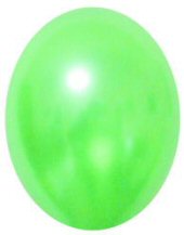  Balloons Metallic 12" Green