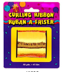 Curling Ribbon For Balloons Metallic Gold