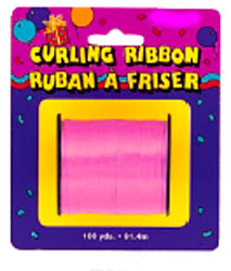 Curling Ribbon For Balloons Pastel Pink Small Roll