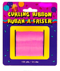 Curling Ribbon For Balloons Pastel Pink Small Roll