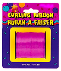 Curling Ribbon For Balloons Hot Pink Small Roll