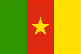 Cameroon Flag 5ft x 3ft With Eyelets For Hanging