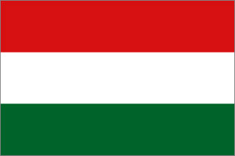 Hungary Flag 5ft x 3ft  with Eyelets For Hanging