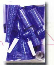Party Pack For 24 People Blue Holographic.Packed in see through box.  