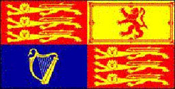 UK Royal Standard Flag 3ft x 2ft