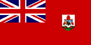 Bermudian Flag 5ft x 3ft  With Eyelets For Hanging