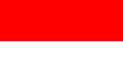 Indonesia Flag 5ft x 3ft  With Eyelets For Hanging