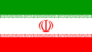 Iranian Flag 5ft x 3ft With Eyelets For Hanging