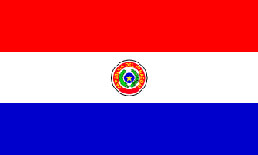 Paraguay Flag 5ft x 3ft (100% Polyester) With Eyelets