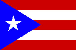 Puerto Rico Flag 5ft x 3ft With Eyelets For Hanging