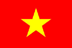 Vietnam/Vietnamese Flag 5ft x 3ft (100% Polyester) With Eyelets