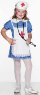 Child's Nurse Blue Costume 