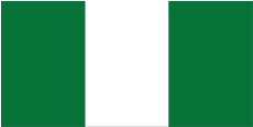 Nigeria Flag 5ft x 3ft  With Eyelets For Hanging