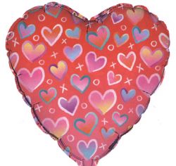 Foil Balloon Hearts *** 1 Only In Stock ***