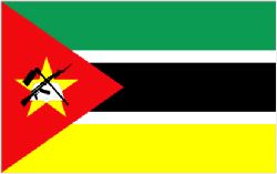 Mozambique Flag 5ft x 3ft With Eyelets For Hanging