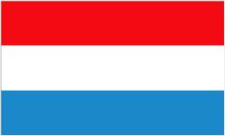 Luxembourg Flag 5ft x 3ft With Eyelets For Hanging