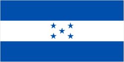 Honduras Flag 5ft x 3ft With Eyelets For Hanging