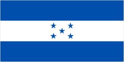 Honduras Flag 5ft x 3ft With Eyelets For Hanging