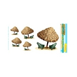 Tiki Umbrellas Peel 'N' Place (5 In A Pack)