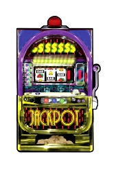 Slot Machine Cutout (1 In A Pack)