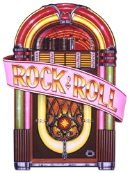 Jukebox Cutout Rock And Roll