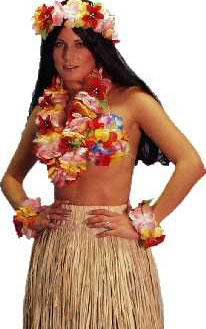 Hawaiian Lei Garland Luxury Multi Set 