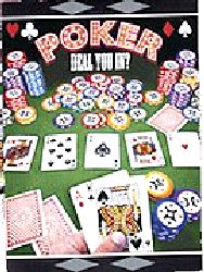 Poker Invitations - 8/pkg